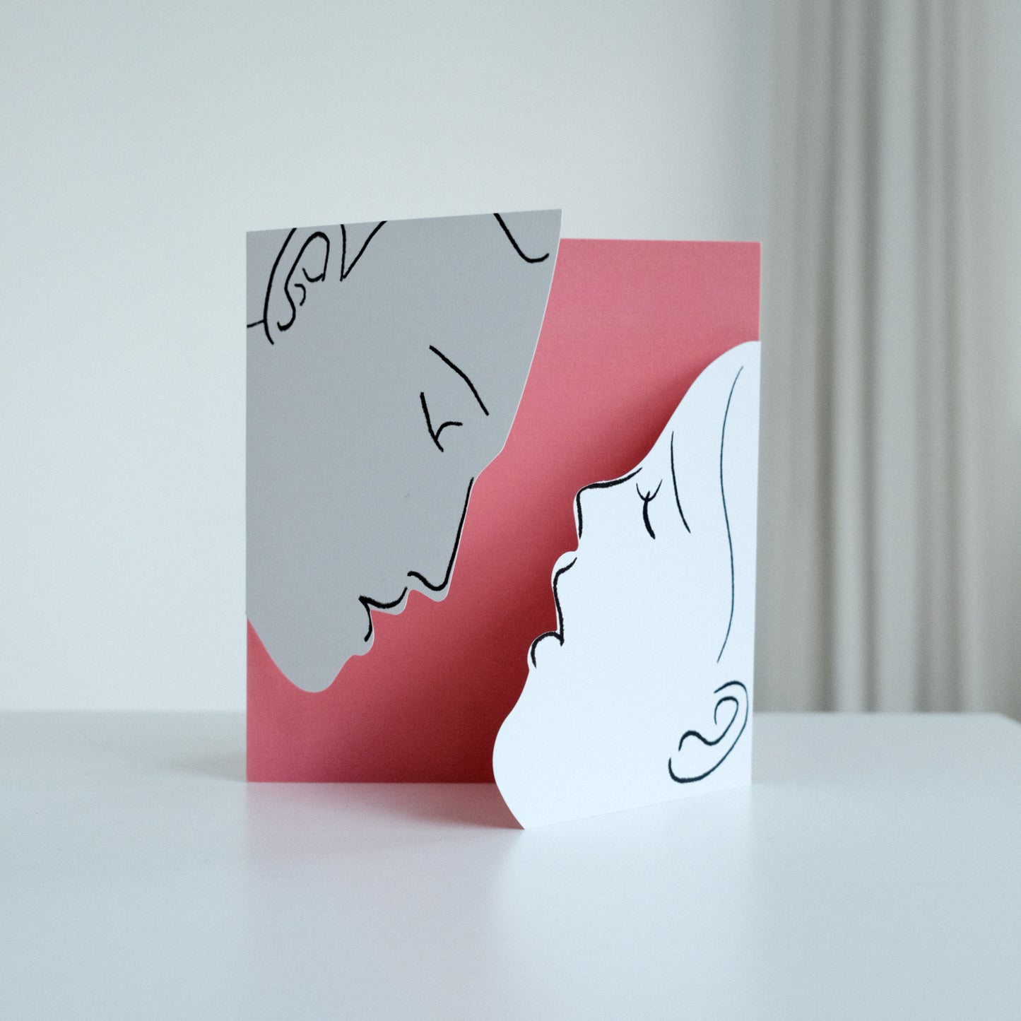 Drawing Card - Kiss