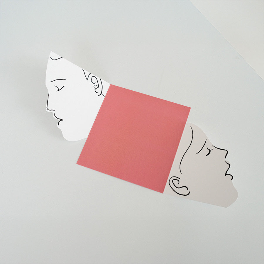 Drawing Card - Kiss