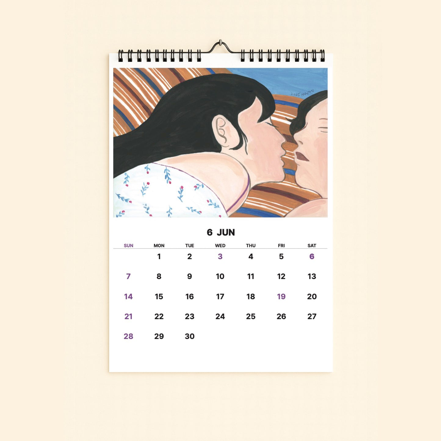 2026 Wall Calendar - Seasons of love